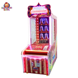 Clown Ball Toss Ticket Redemption Machine