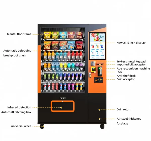 Factory Direct Coin Operated Vending Machine
