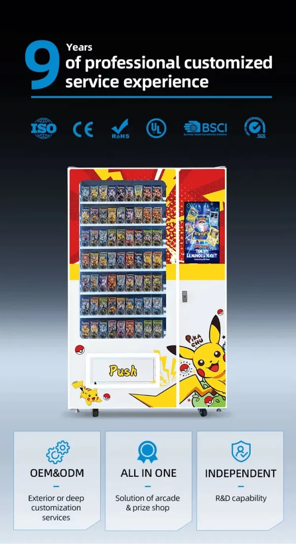 Pokemon Card Vending Machine For Sale