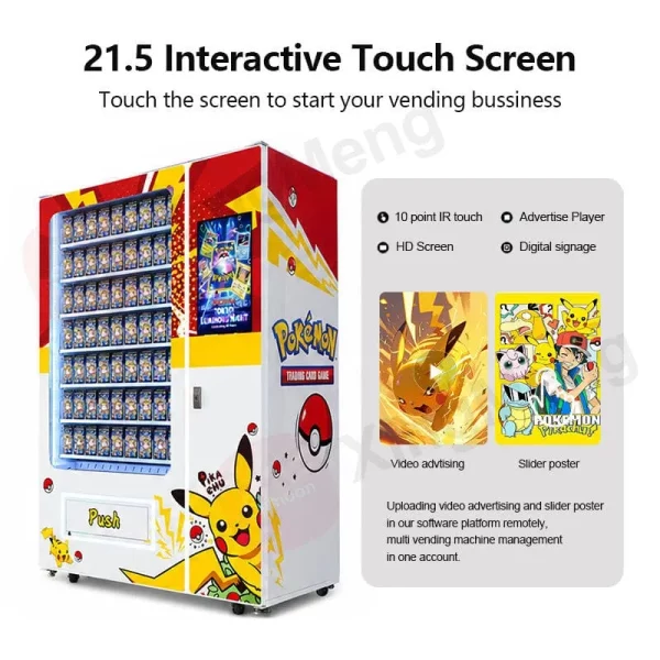 pokemon card vending machines Trading TCG Machine BuzzBot Build your own Pokemon card vending machine with VMFS Mquina expendedora de cartas Pokmon