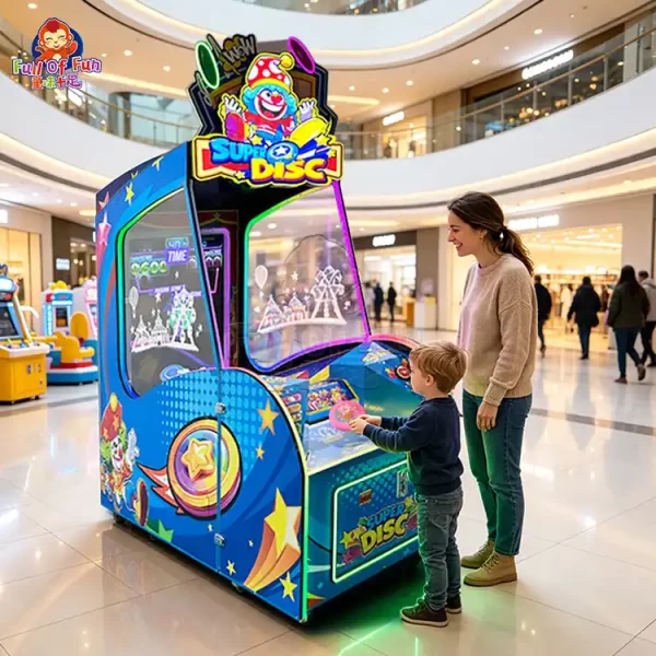 Super Disc Arcade Redemption Ticket Machine