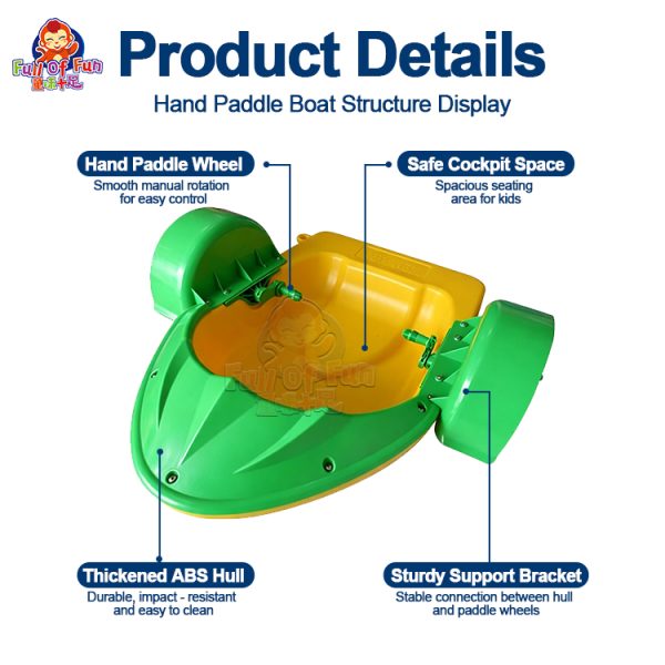 Commercial Hand Paddle Boat Supplier