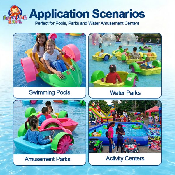 Commercial Hand Paddle Boat Supplier